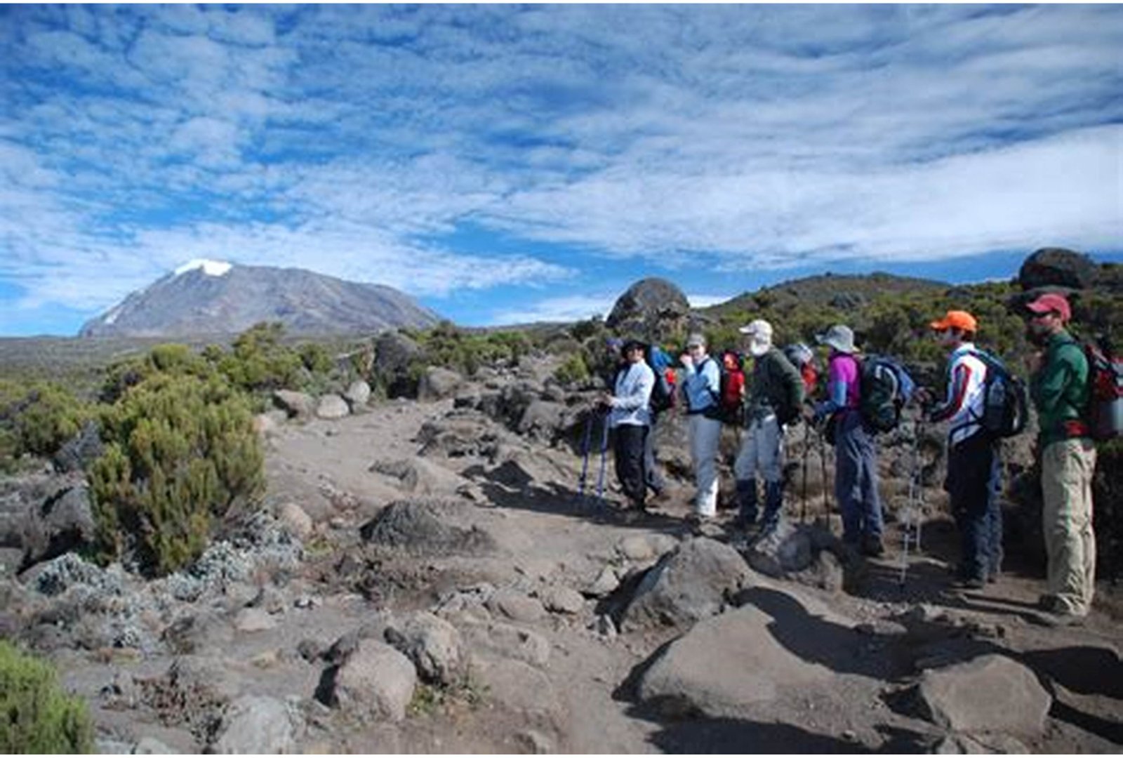 6 days Kilimanjaro climbing Machame route